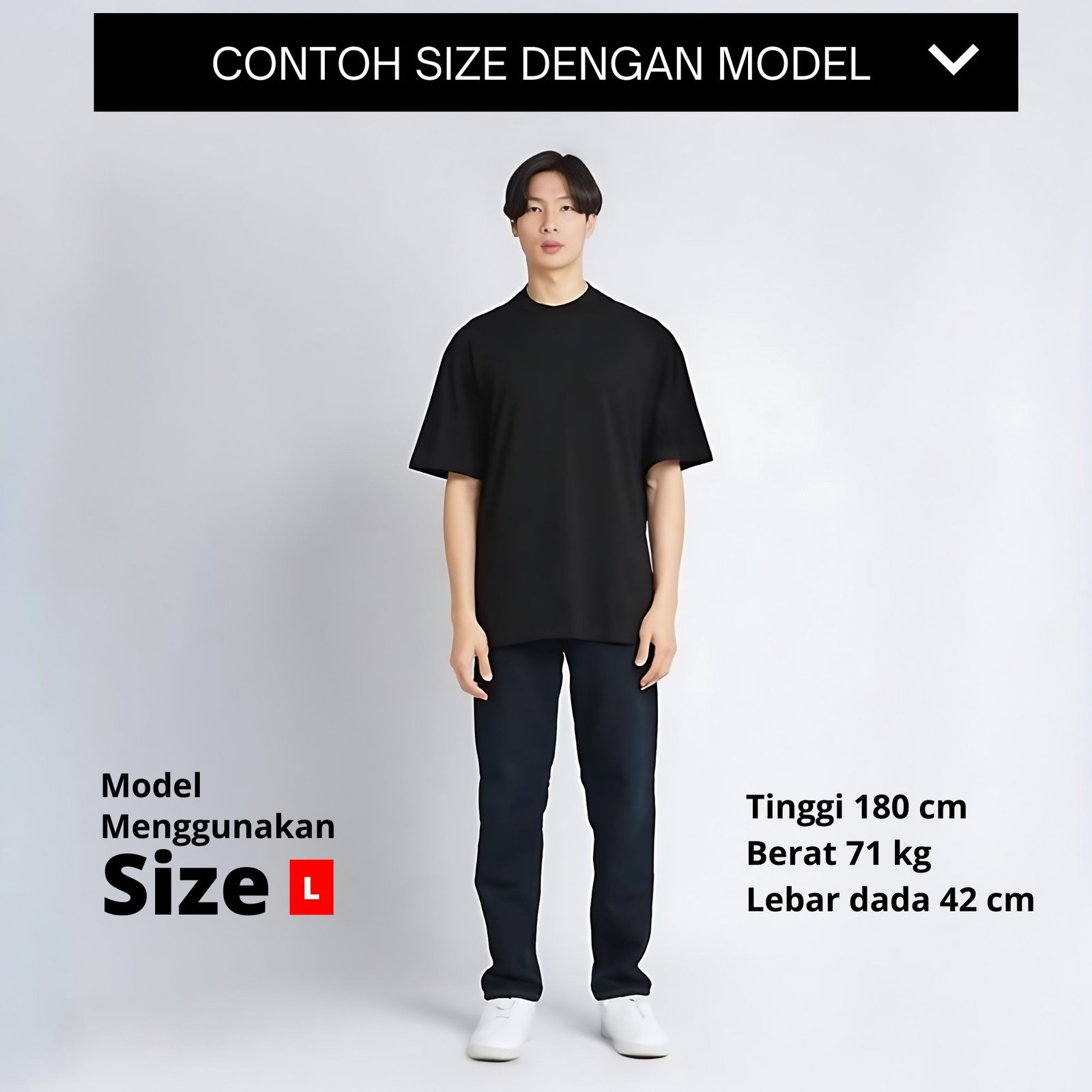 Model pria Super Jet Black
